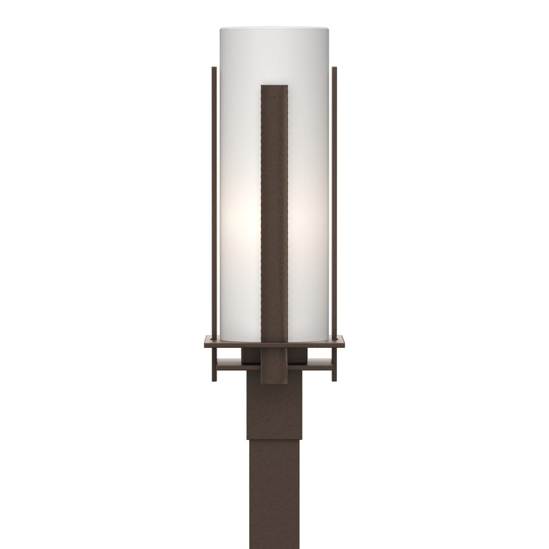 Hubbardton Forge 347288-SKT-75-GG0040 One Light Outdoor Post Mount, Coastal Bronze