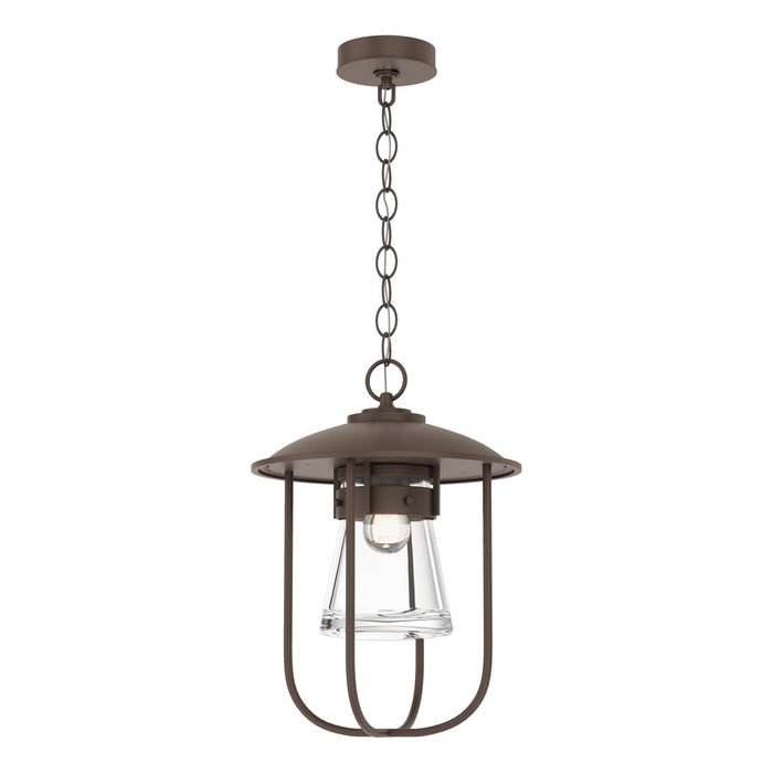 Hubbardton Forge 356010-SKT-75-ZM0467 One Light Outdoor Pendant, Coastal Bronze
