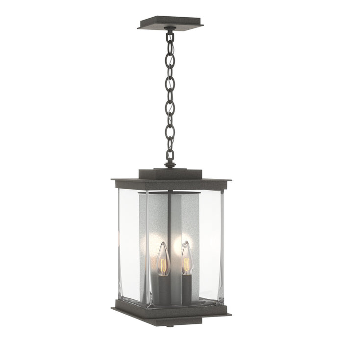 Hubbardton Forge 356840-SKT-20-81-ZM0703 Four Light Outdoor Lantern, Coastal Natural Iron
