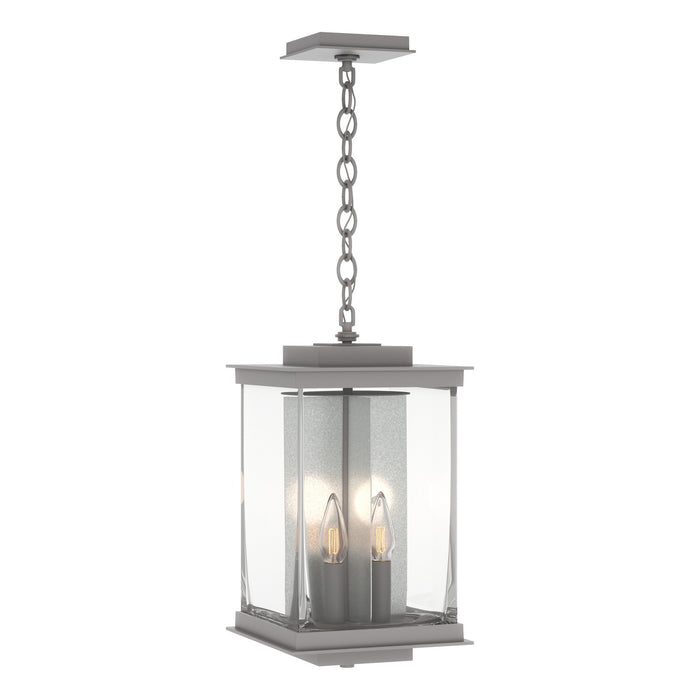 Hubbardton Forge 356840-SKT-78-81-ZM0703 Four Light Outdoor Lantern, Coastal Burnished Steel