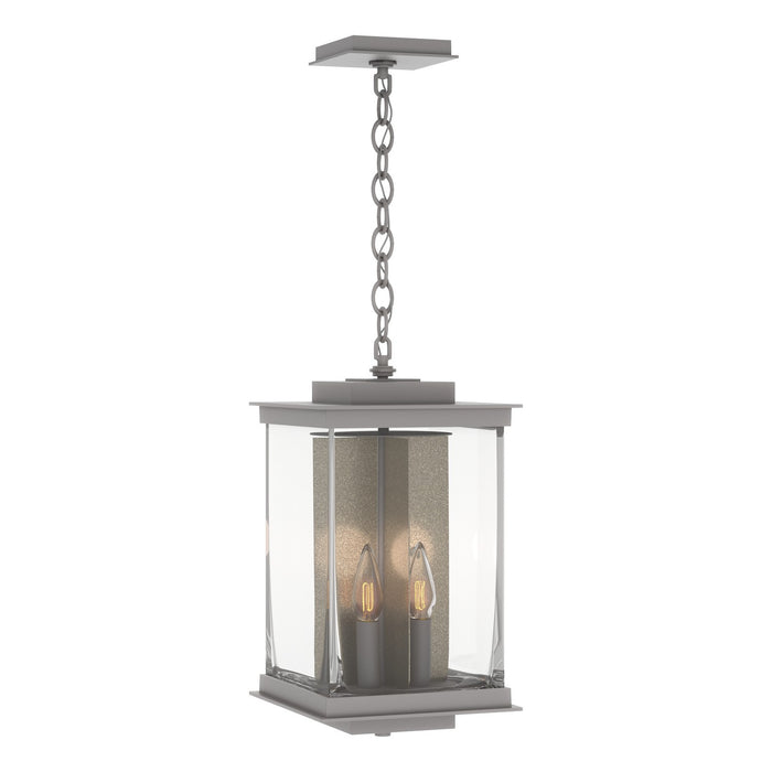 Hubbardton Forge 356840-SKT-78-83-ZM0703 Four Light Outdoor Lantern, Coastal Burnished Steel