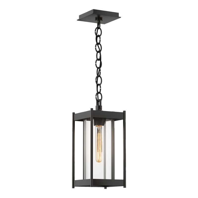 Hubbardton Forge 362021-SKT-14-ZM0730 One Light Outdoor Lantern, Coastal Oil Rubbed Bronze