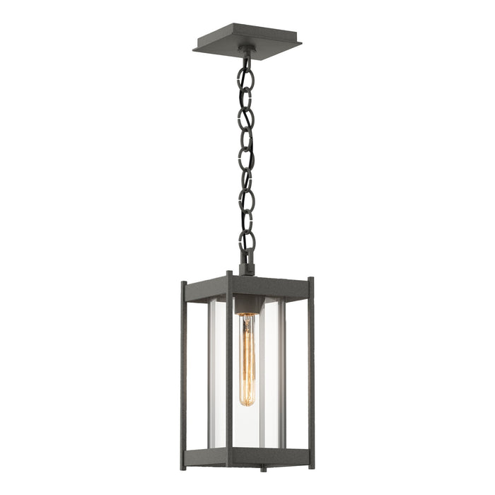 Hubbardton Forge 362021-SKT-20-ZM0730 One Light Outdoor Lantern, Coastal Natural Iron