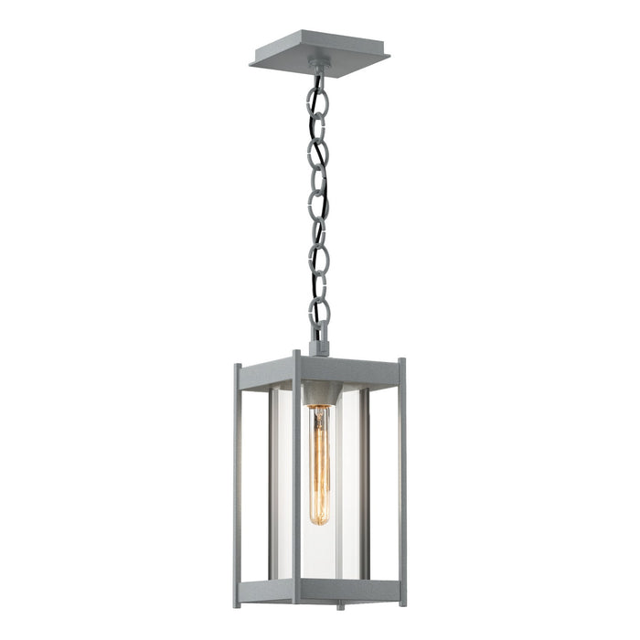Hubbardton Forge 362021-SKT-78-ZM0730 One Light Outdoor Lantern, Coastal Burnished Steel