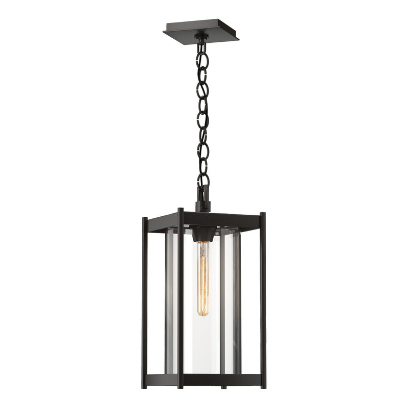 Hubbardton Forge 362023-SKT-14-ZM0731 One Light Outdoor Lantern, Coastal Oil Rubbed Bronze