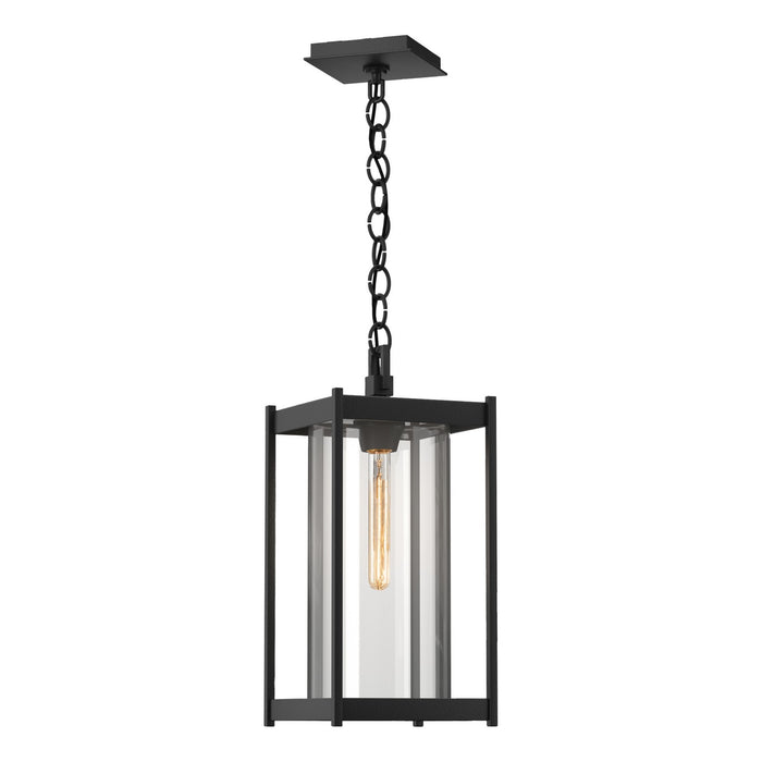 Hubbardton Forge 362023-SKT-80-ZM0731 One Light Outdoor Lantern, Coastal Black