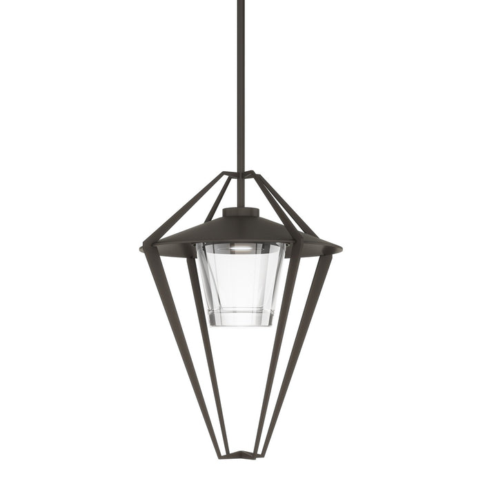 Hubbardton Forge 362651-SKT-MULT-77-ZM0727 One Light Outdoor Pendant/Semi-Flush, Coastal Dark Smoke