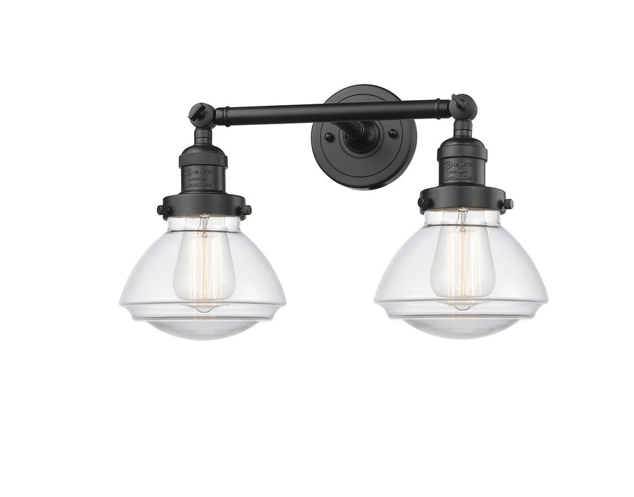 Innovations 208-OB-G322 Two Light Bath Vanity, Oil Rubbed Bronze
