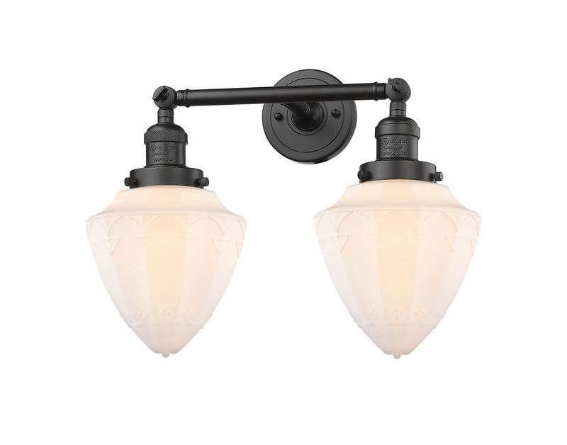 Innovations 208-OB-G661-7-LED LED Bath Vanity, Oil Rubbed Bronze