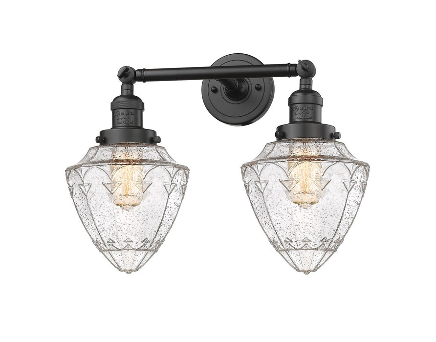Innovations 208-OB-G664-7 Two Light Bath Vanity, Oil Rubbed Bronze