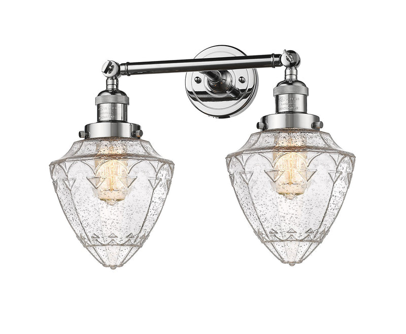Innovations 208-PC-G664-7-LED LED Bath Vanity, Polished Chrome
