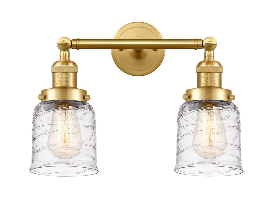 Innovations 208-SG-G513 Two Light Bath Vanity, Satin Gold