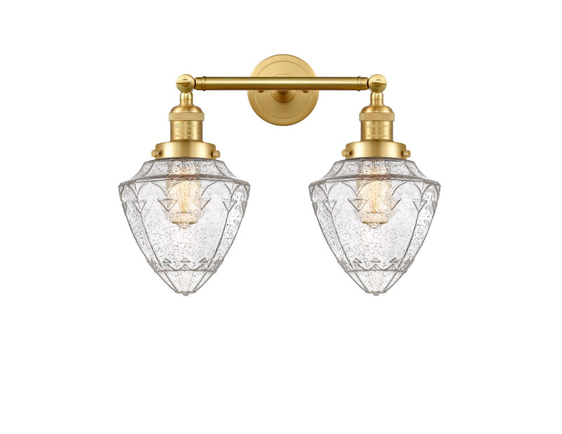 Innovations 208-SG-G664-7-LED LED Bath Vanity, Satin Gold