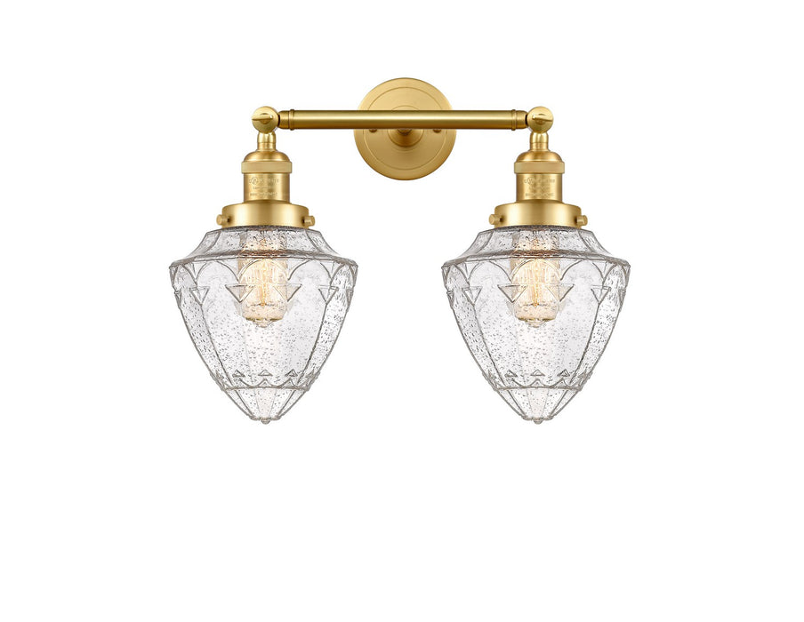 Innovations 208-SG-G664-7-LED LED Bath Vanity, Satin Gold