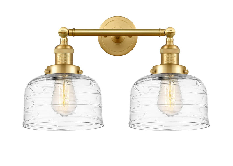 Innovations 208-SG-G713 Two Light Bath Vanity, Satin Gold