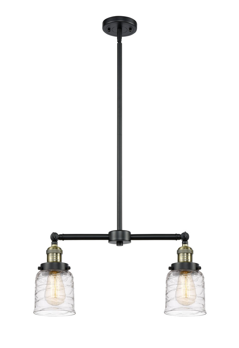 Innovations 209-BAB-G513-LED LED Island Pendant, Black Antique Brass