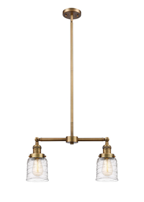 Innovations 209-BB-G513-LED LED Island Pendant, Brushed Brass