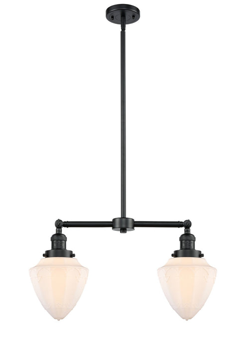 Innovations 209-OB-G661-7-LED LED Island Pendant, Oil Rubbed Bronze