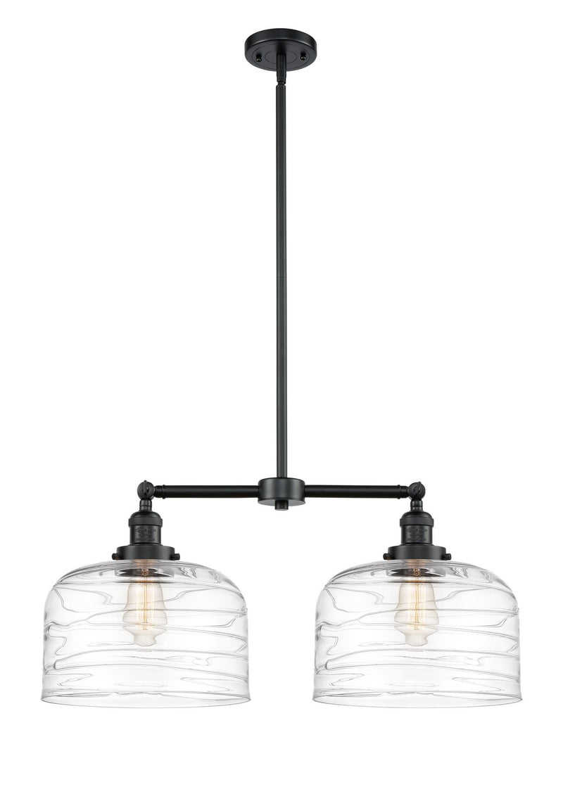 Innovations 209-OB-G713-L-LED LED Island Pendant, Oil Rubbed Bronze