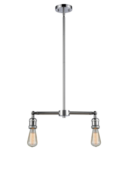 Innovations 209-PC Two Light Island Pendant, Polished Chrome