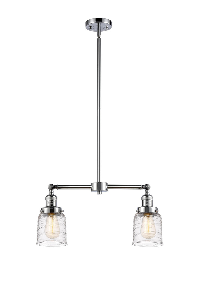 Innovations 209-PC-G513-LED LED Island Pendant, Polished Chrome