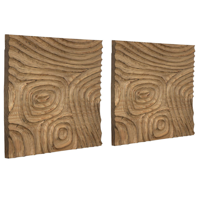 Uttermost 04357 Wall Decor, Matte Natural Oak