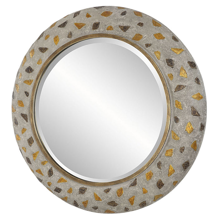 Uttermost 09921 Mirror, Burnished Gold
