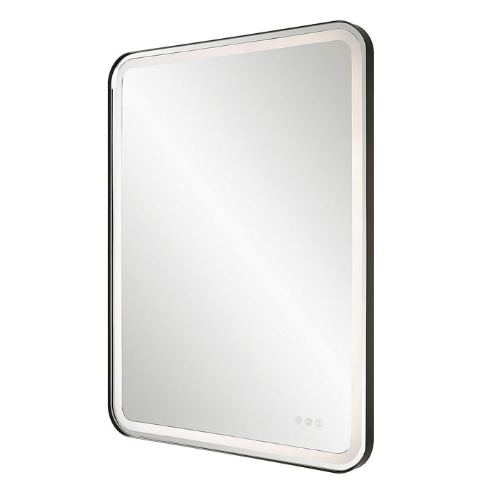 Uttermost 09946 Mirror, Satin Black