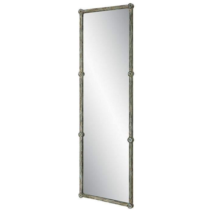 Uttermost 09948 Mirror, Weathered Verdigris Green