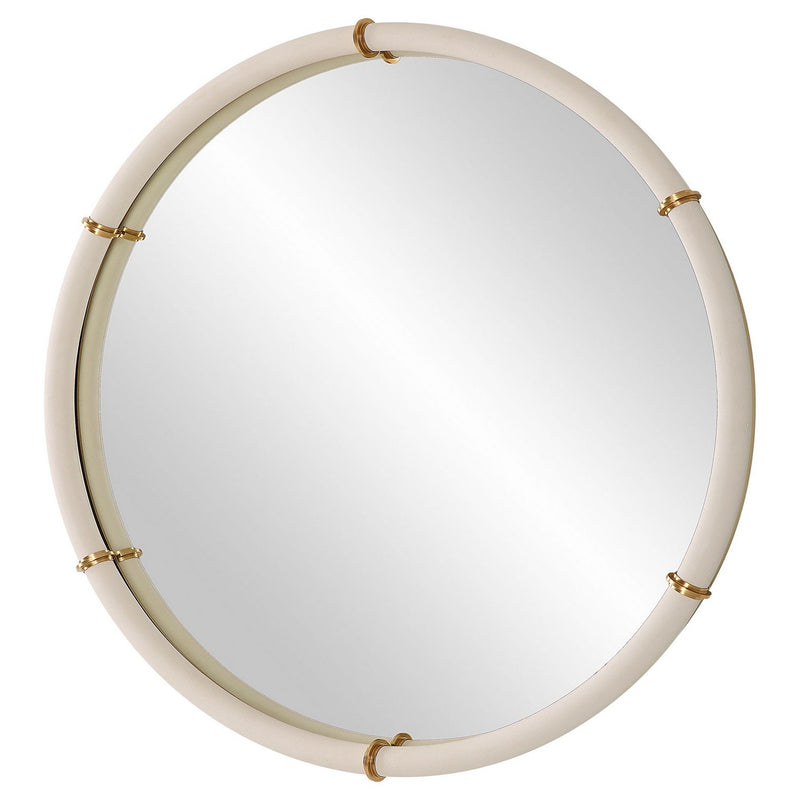 Uttermost 09950 Mirror, Brass Plated Steel