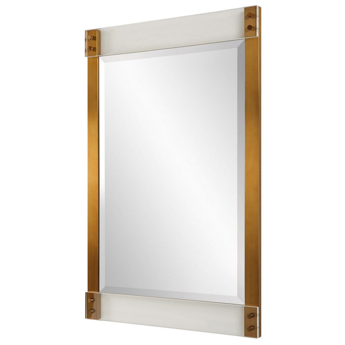 Uttermost 09953 Mirror, Plated Brass