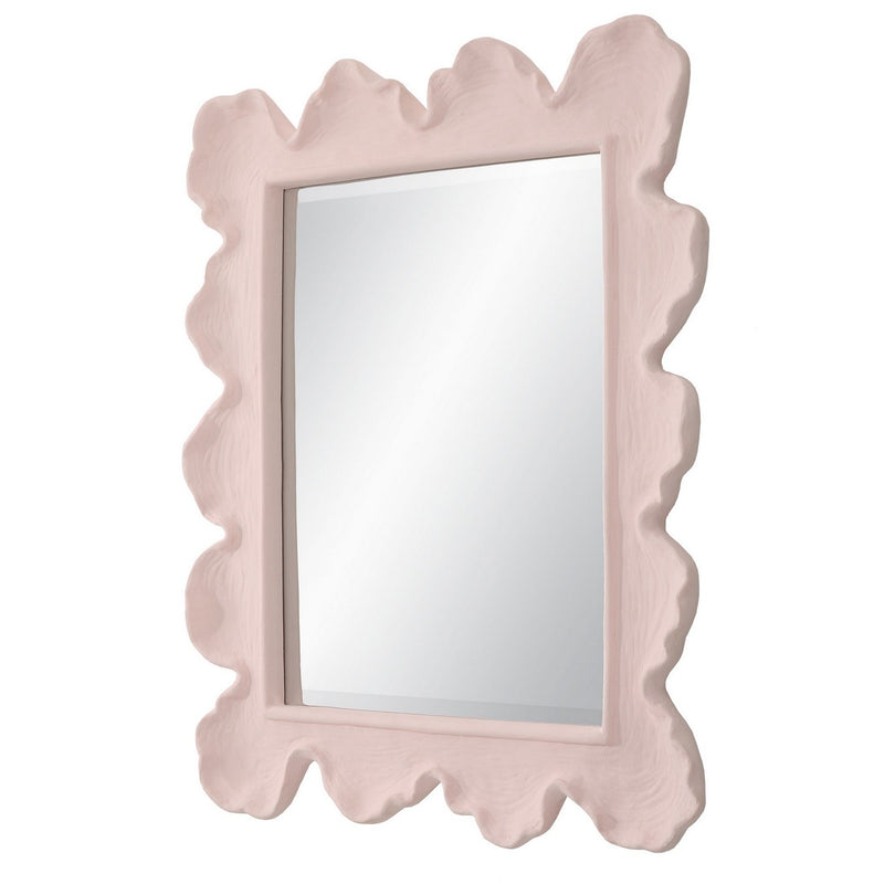 Uttermost 09955 Mirror, Soft Rosewater Pink