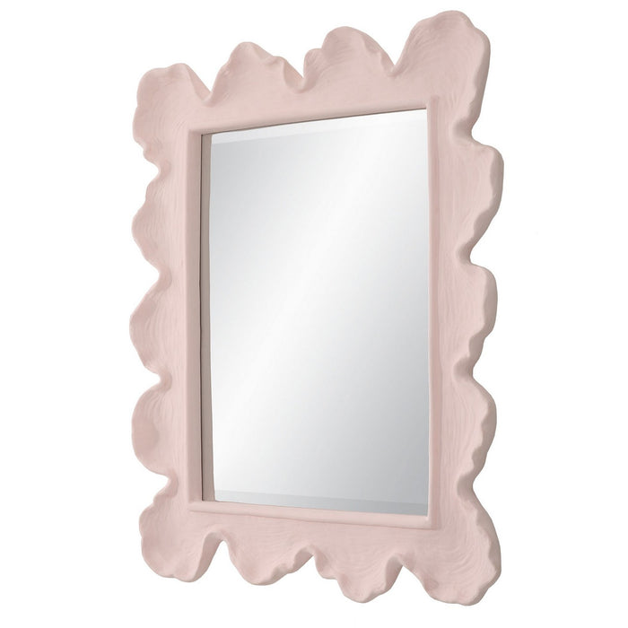 Uttermost 09955 Mirror, Soft Rosewater Pink