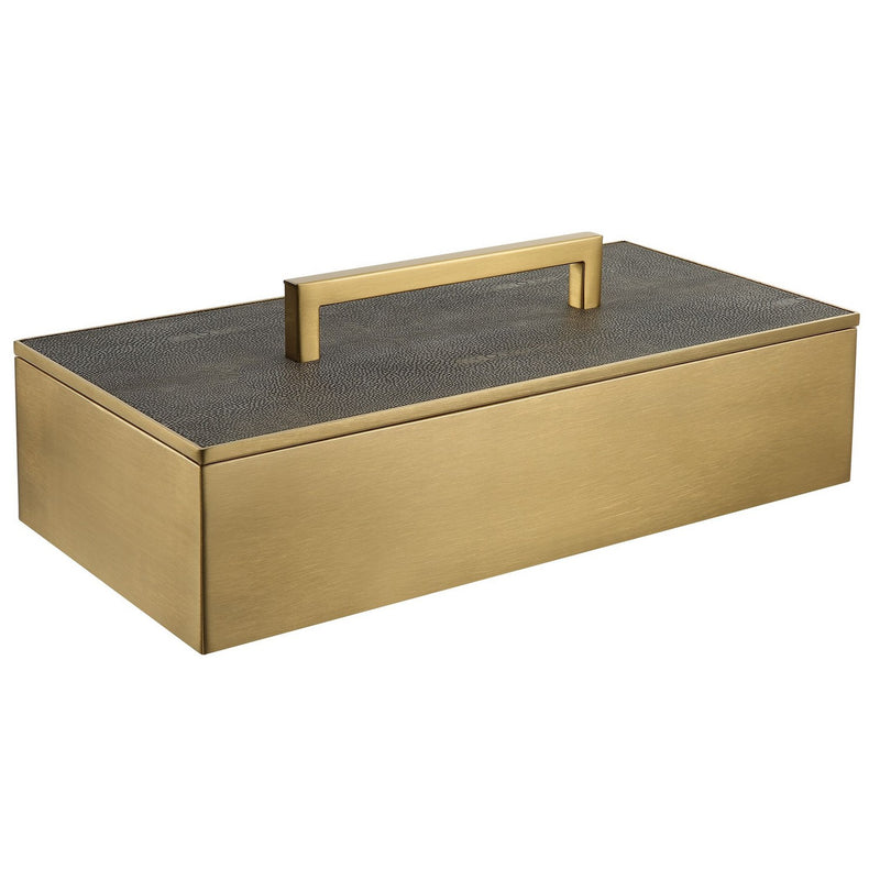 Uttermost 18111 Box, Brass