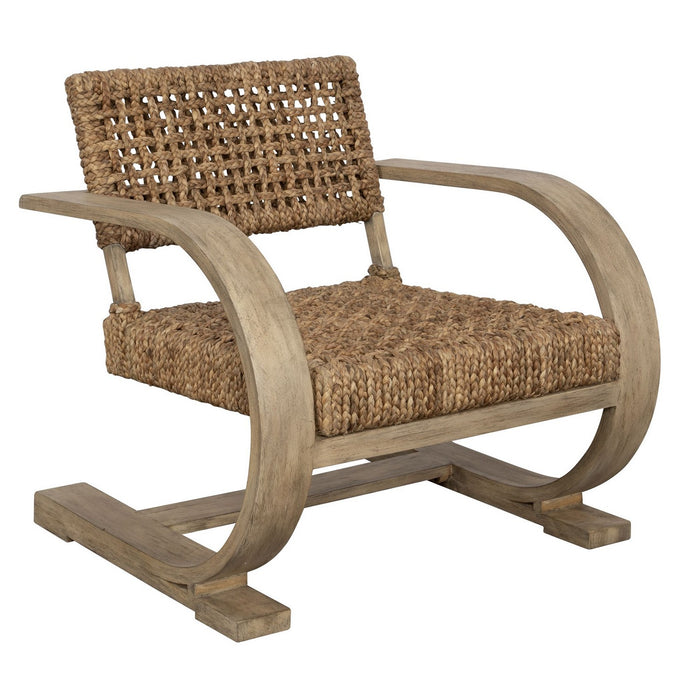 Uttermost 22958 Accent Chair, Natural