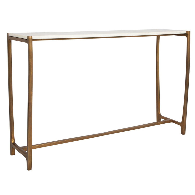 Uttermost 22964 Console Table, Antique Gold