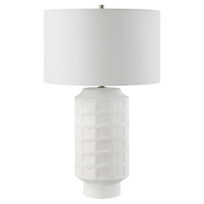 Uttermost 30239 One Light Table Lamp, Antique Brass