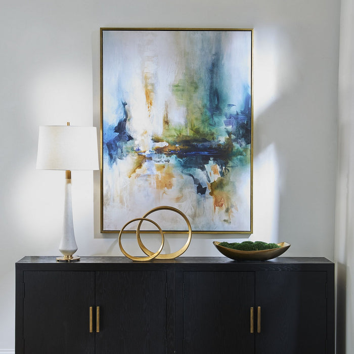 Uttermost 32322 Abstract Art, Gold