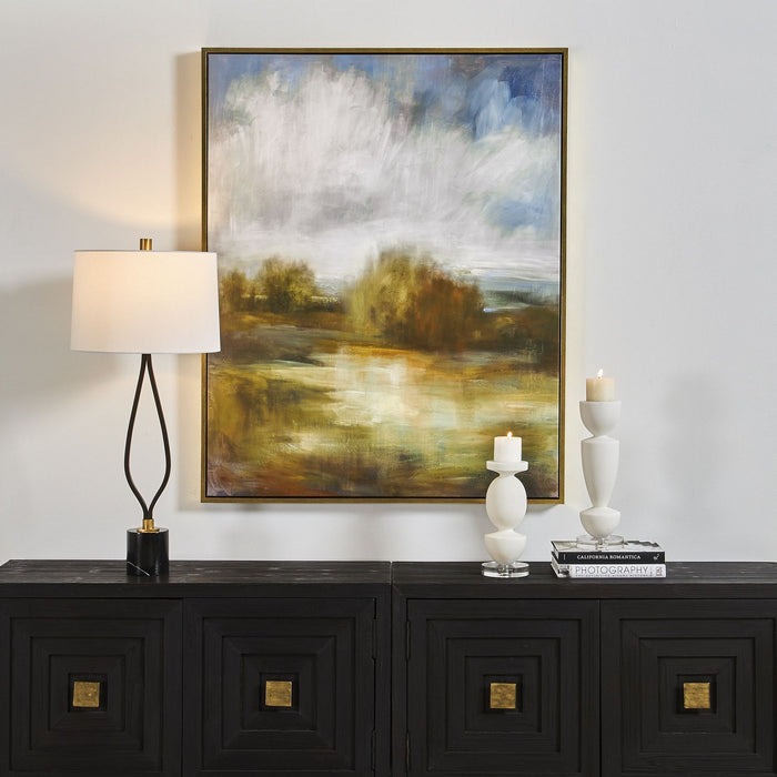 Uttermost 32323 Landscape Art, Gold