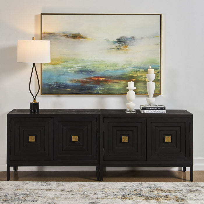 Uttermost 32326 Landscape Art, Gold