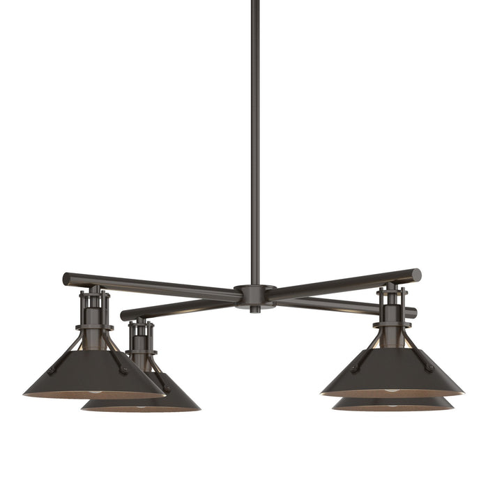 Hubbardton Forge 364210-SKT-MULT-14 Four Light Outdoor Pendant, Coastal Oil Rubbed Bronze