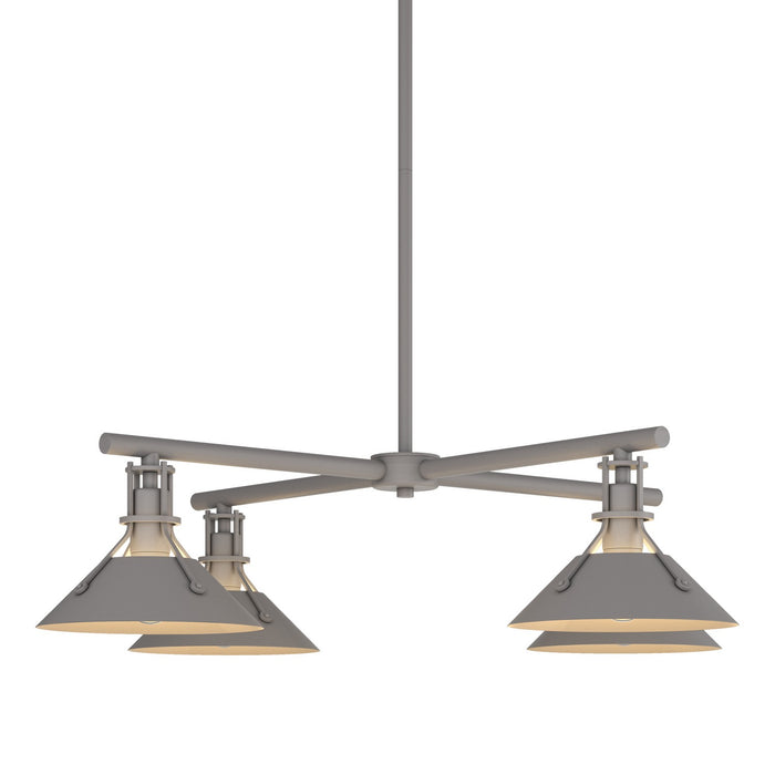 Hubbardton Forge 364210-SKT-MULT-78 Four Light Outdoor Pendant, Coastal Burnished Steel