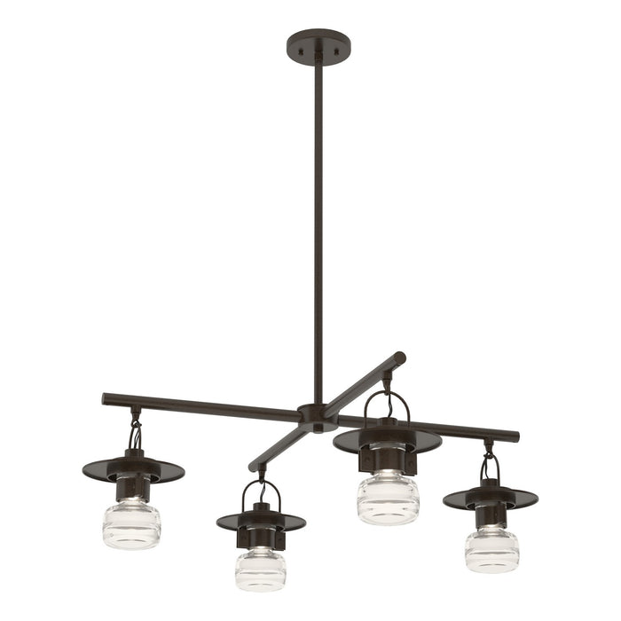 Hubbardton Forge 364212-SKT-MULT-14-ZM0435 LED Outdoor Pendant, Coastal Oil Rubbed Bronze