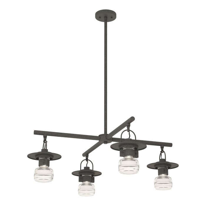 Hubbardton Forge 364212-SKT-MULT-20-ZM0435 LED Outdoor Pendant, Coastal Natural Iron