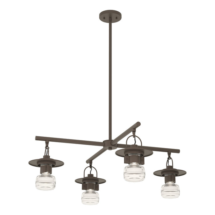 Hubbardton Forge 364212-SKT-MULT-77-ZM0435 LED Outdoor Pendant, Coastal Dark Smoke