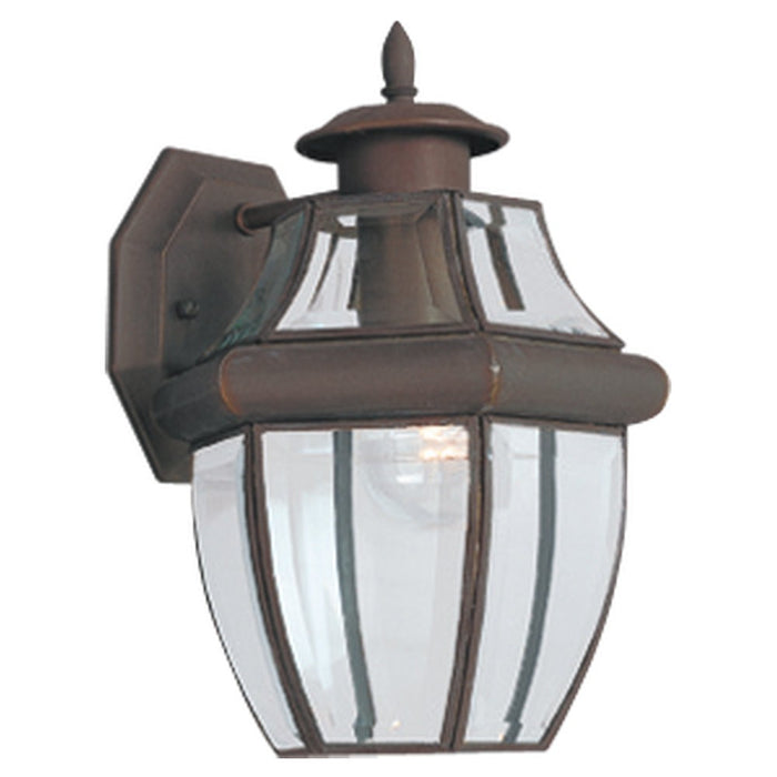 Generation Lighting 8038-71 One Light Outdoor Wall Lantern, Antique Bronze