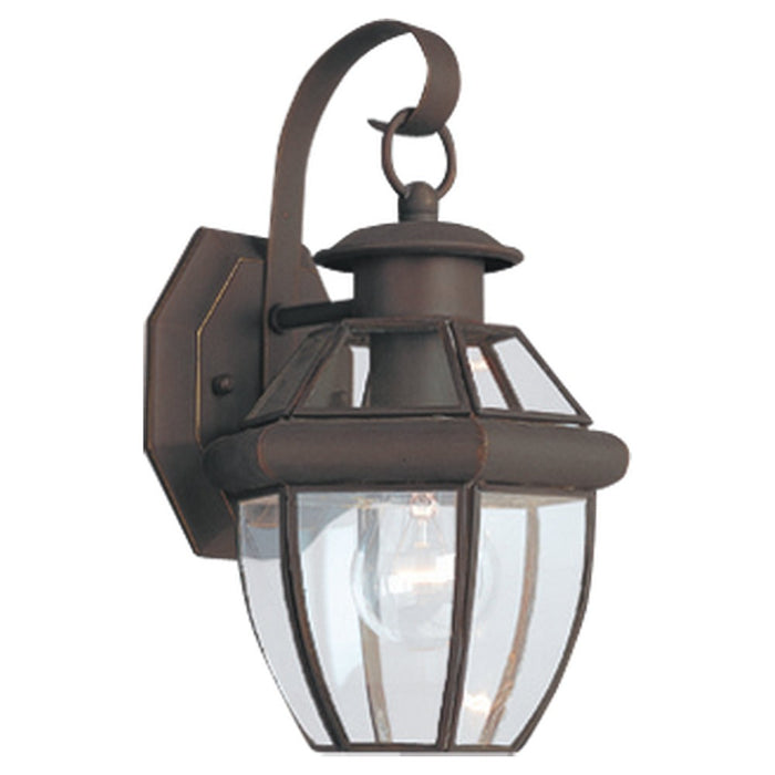 Generation Lighting 8037-71 One Light Outdoor Wall Lantern, Antique Bronze