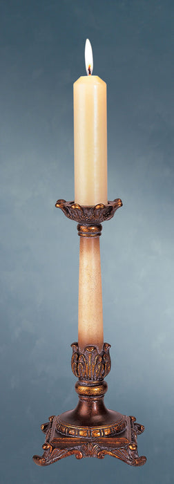 Meyda Tiffany 69335 Candle Sticks, Arcadia Bronze/Ivory