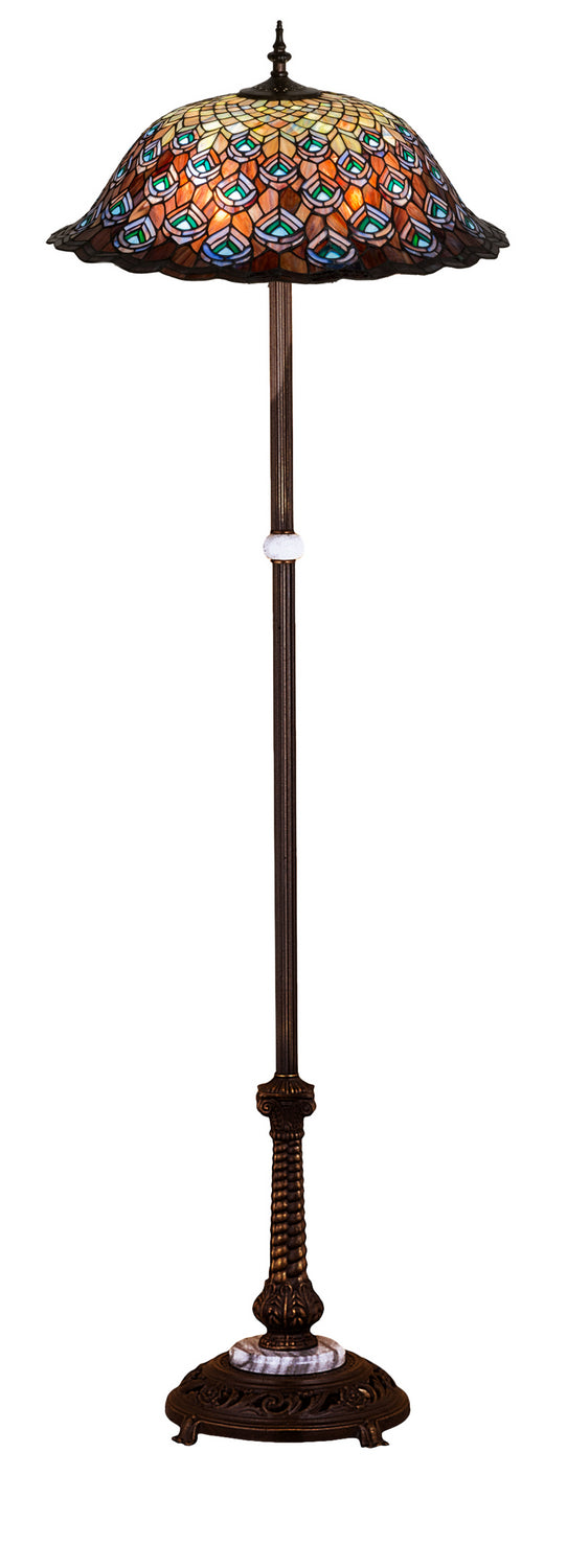 Meyda Tiffany 31104 Floor Lamp, Antique Copper