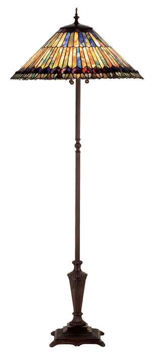 Meyda Tiffany 27561 Floor Lamp, Mahogany Bronze